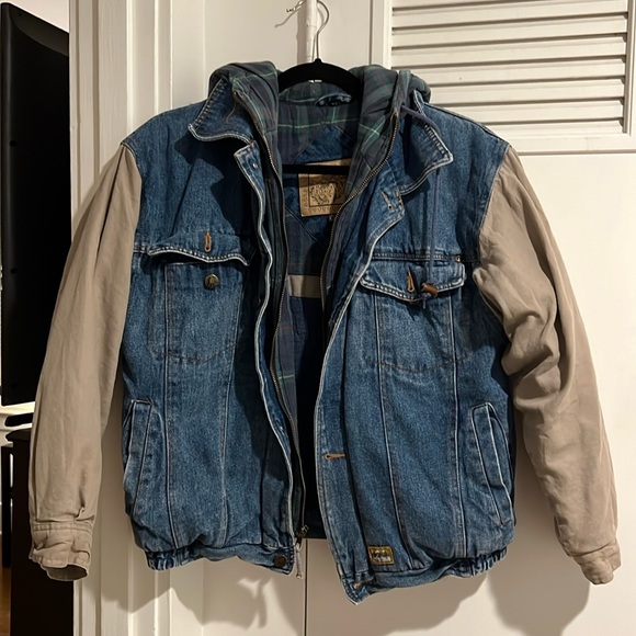 Rugged Active Wear (R.A.W) Jackets & Blazers - Rugged Active Wear (RAW) Jean Jacket (90s style)